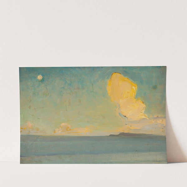Sea, sketch by Konrad Krzyżanowski