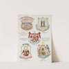 Seals and coats of arms of America Pl.06 (1902) by Chase & Sanborn