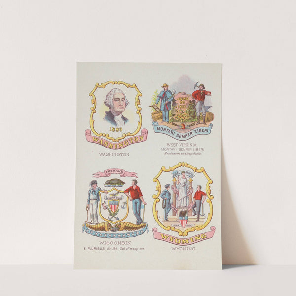 Seals and coats of arms of America Pl.13 (1902) by Chase & Sanborn
