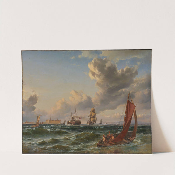 Seascape (1870) by Carl Frederik Sørensen