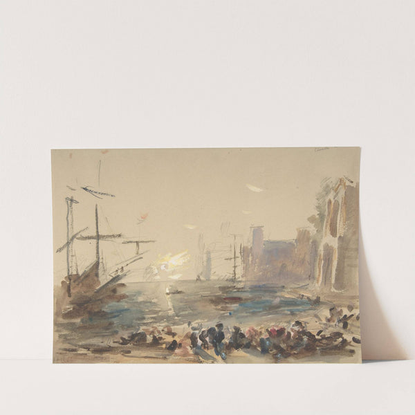 Seascape by Hercules Brabazon Brabazon