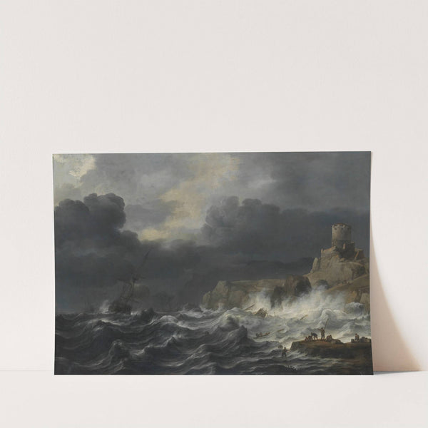 Seascape (1650) by Jan Theunisz. Blanckerhoff