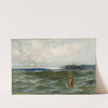 Seascape by Adolf Fredrik Nordling