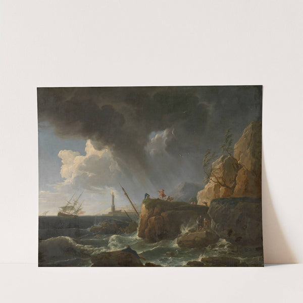 Seascape by Claude-Joseph Vernet