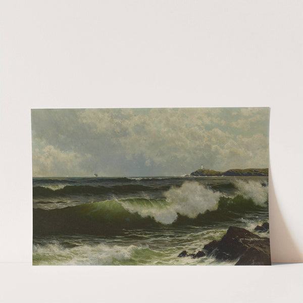 Seascape (1885-1890) by Alfred Thompson Bricher