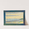 Seascape (Gravelines) (1890) by Georges Seurat