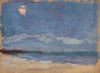 Seascape (the sun behind a cloud)