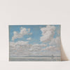 Seascape with Open Sky (1860) by Eugène Boudin