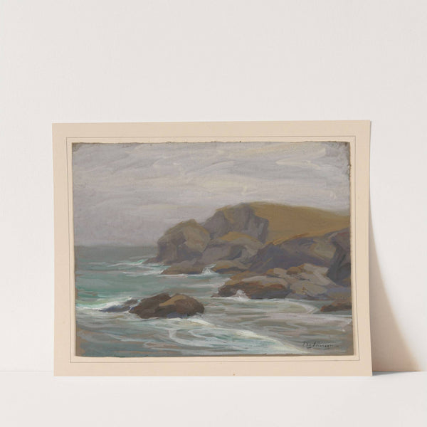 Seascape with Rocks by Edgard Farasyn