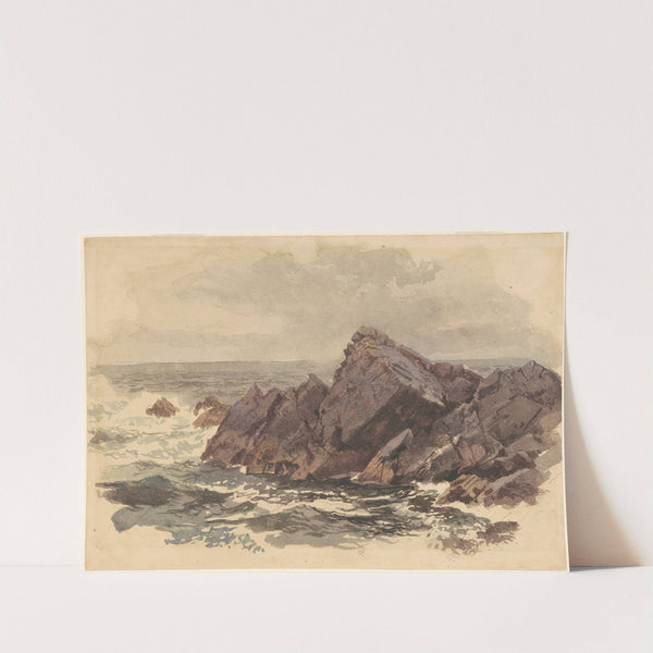 Seascape with Rocks by William Trost Richards