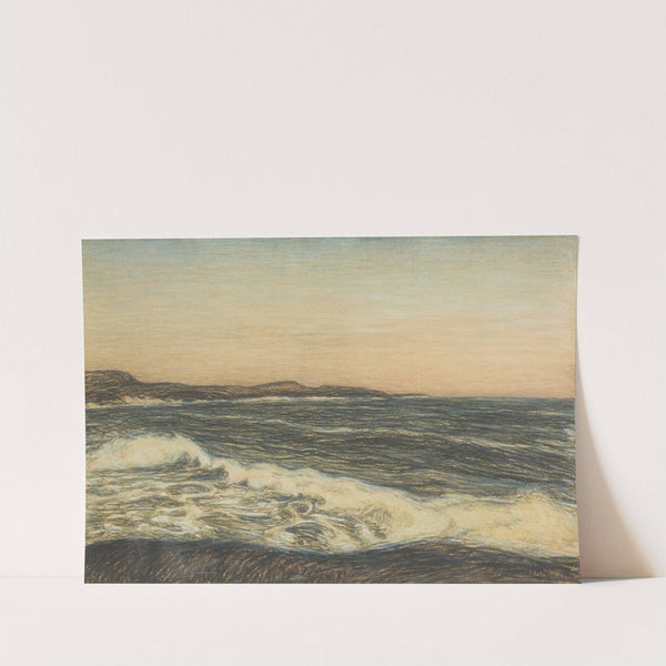 Seashore and Ground-Swell by Karl Nordström