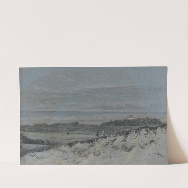 Seashore with Sand Dunes by Dr. Thomas Monro