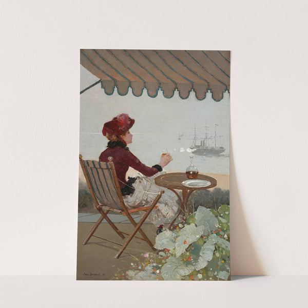 Seaside Café by Jean Béraud