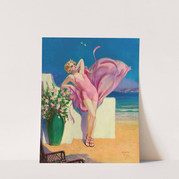 Seaside Flirtation by Henry Clive