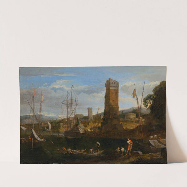 Seaside Landscape I. by Johann Anton Eismann