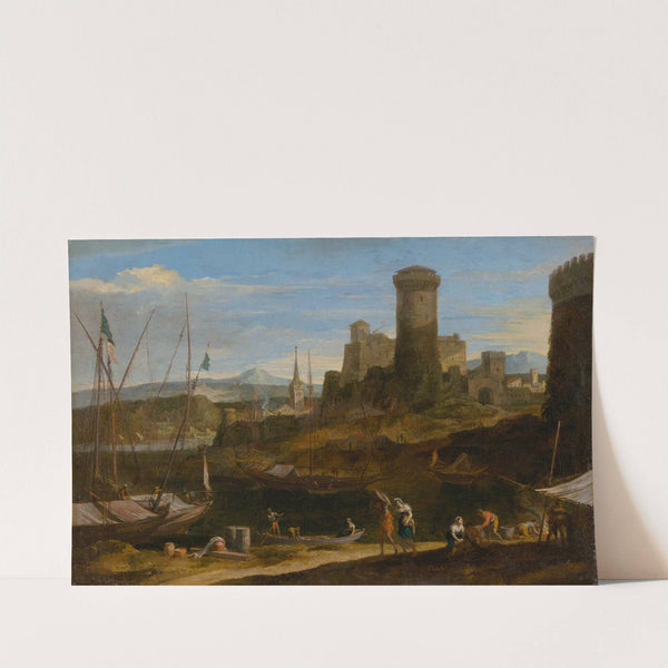 Seaside Landscape II. by Johann Anton Eismann