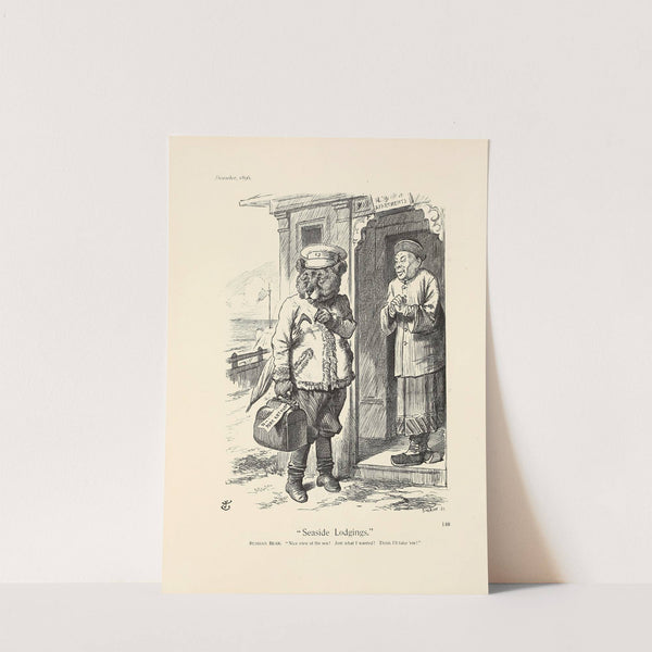 Seaside Lodgings by Sir John Tenniel