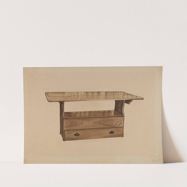 Seat Table by Paul Poffinbarger