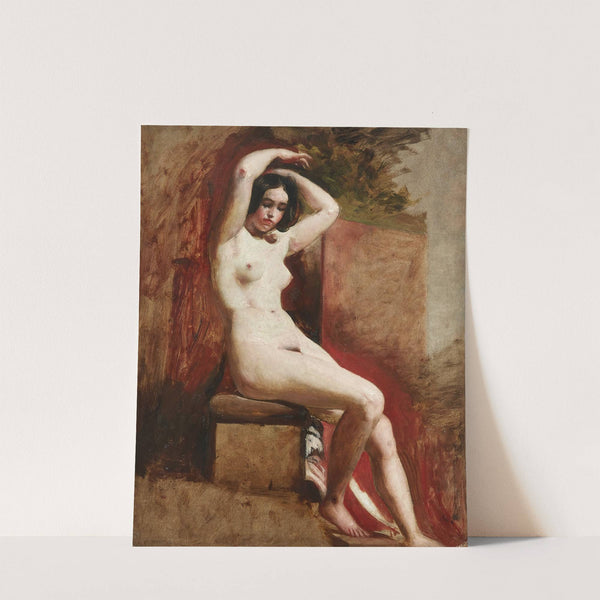Seated Academic Nude by William Etty