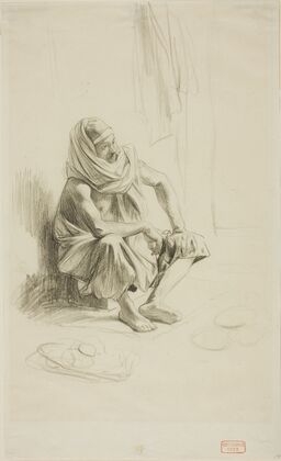 Seated Arab