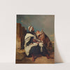 Seated Arab Man with Horse (possibly ca. 1850–58) by Alfred De Dreux
