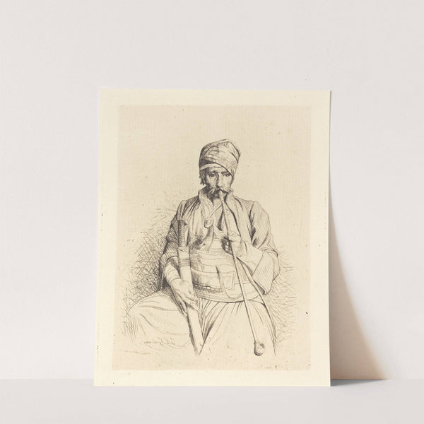 Seated Arab with Pipe (c. 1864) by Jean-Léon Gérôme
