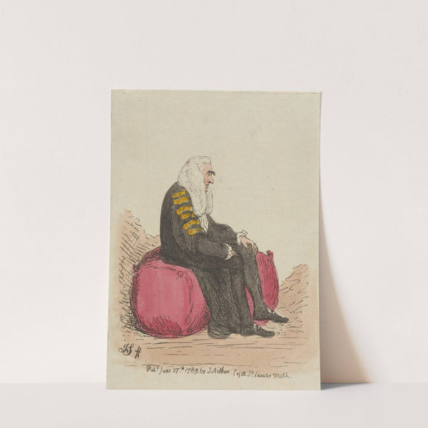 Seated Barrister (1789) by James Sayer