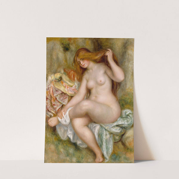 Seated Bather by Pierre-Auguste Renoir