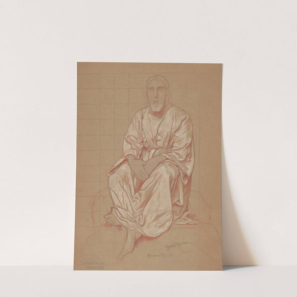 Seated Christ (1910) by Hans Thoma