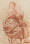 Seated Draped Man (verso)