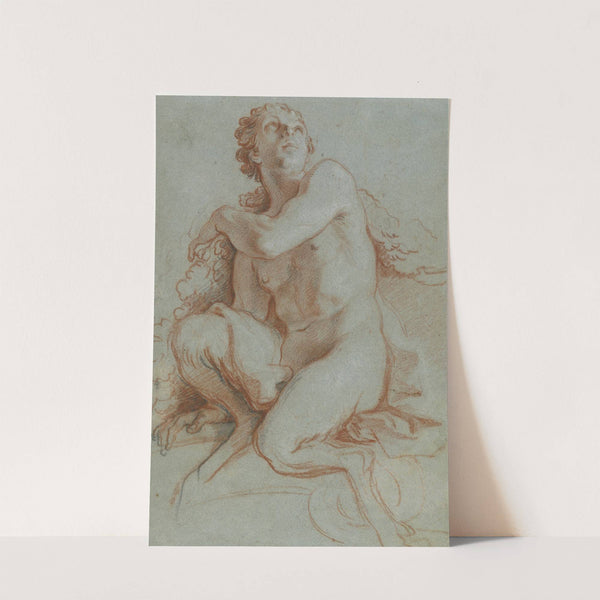 Seated Faun by Louis de Boullogne the Younger