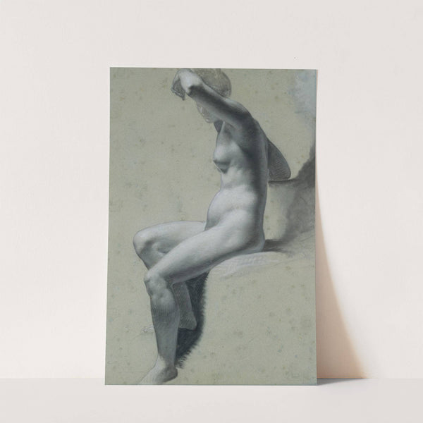 Seated Female Nude by Pierre-Paul Prud'hon