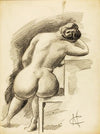 Seated Female Nude
