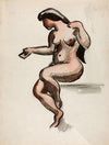 Seated Female Nude