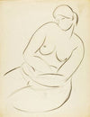 Seated Female Nude