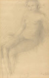 Seated Female Nude
