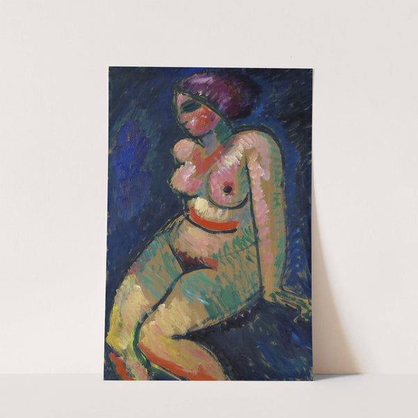 Seated Female Nude (1910) by Alexej von Jawlensky