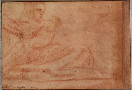 Seated figure to the right