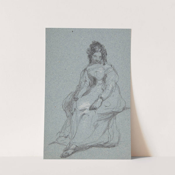 Seated Girl by George Jones