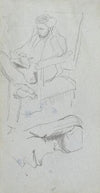 Seated Male Figure (1860s)