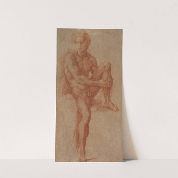 Seated Male Nude by Baccio Bandinelli