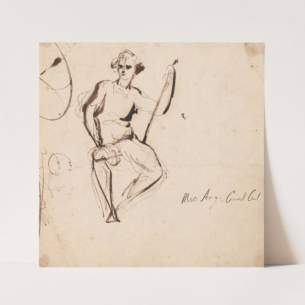 Seated Man by Sir Joshua Reynolds