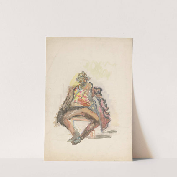 Seated Man by Arnold Peter Weisz-Kubínčan