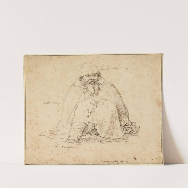Seated Man by Roelant Savery