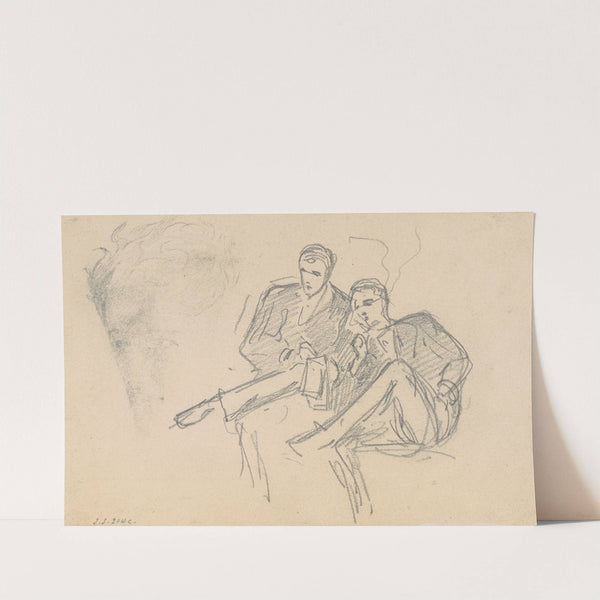Seated Men by John Singer Sargent