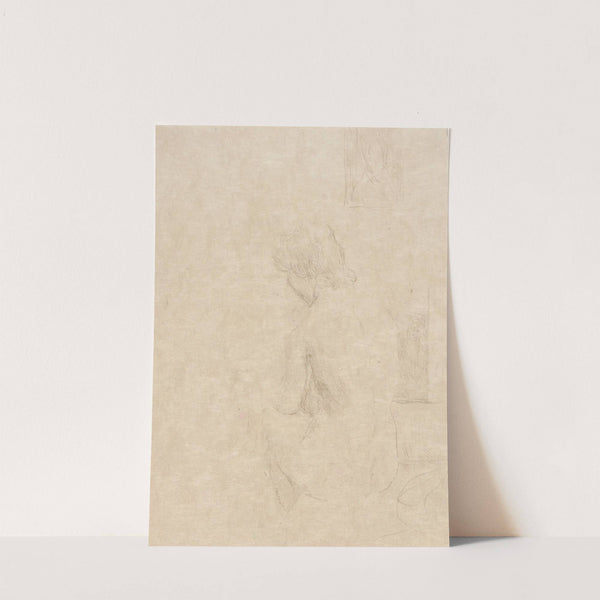 Seated Model (ca. 1887-1893) by Julian Alden Weir