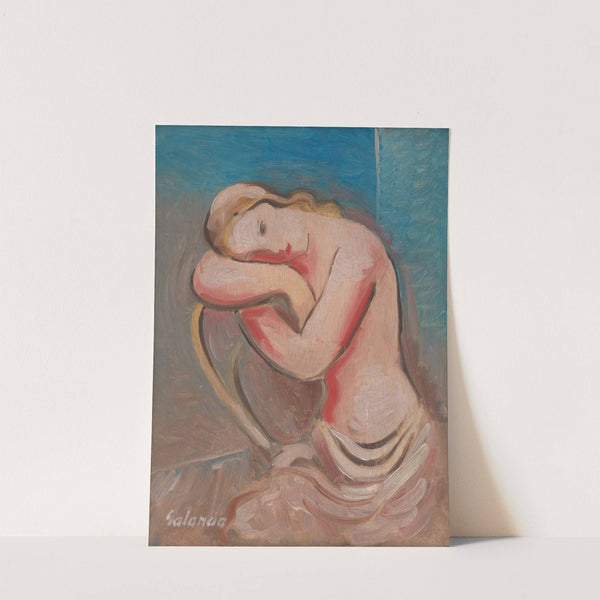 Seated Model by Mikuláš Galanda