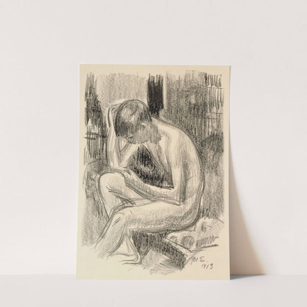 Seated Nude by Magnus Enckell