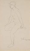 Seated nude
