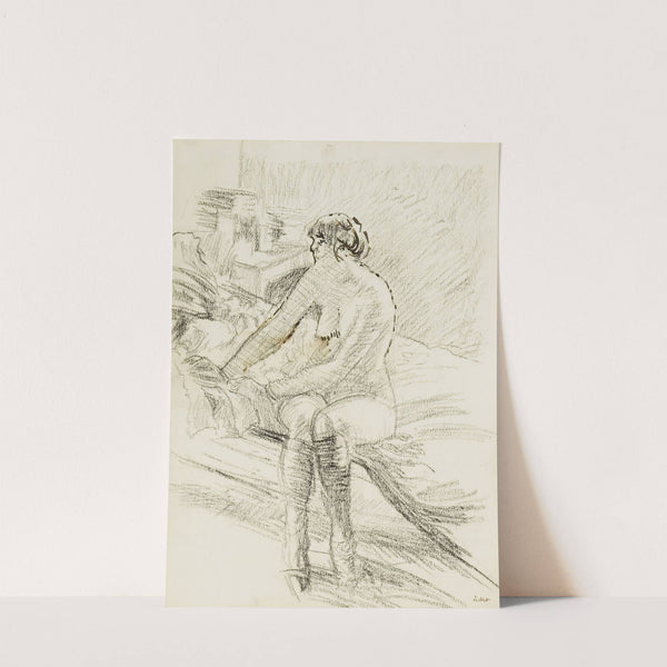 Seated Nude by Walter Richard Sickert